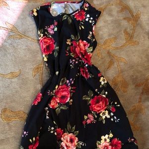 Floral Paolino Midi Dress